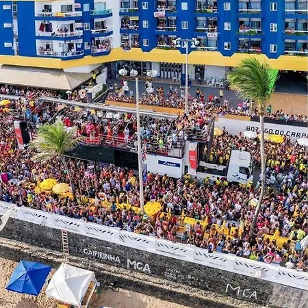 Flat O Point Do Carnaval Do Farol Da Barra Apartment Salvador Exterior photo